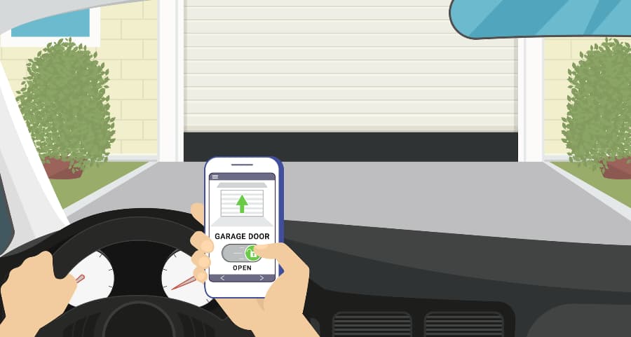 Garage door automation tips for Mobile