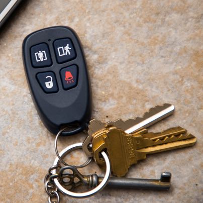 Mobile security panic button